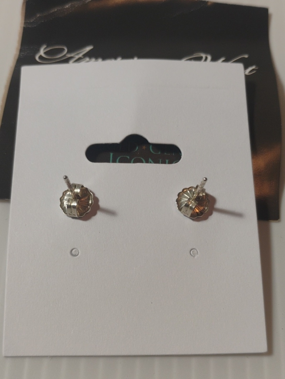 Carolyn Pollack American West 925 Sterling Turquoise Earrings - Picture 3 of 3